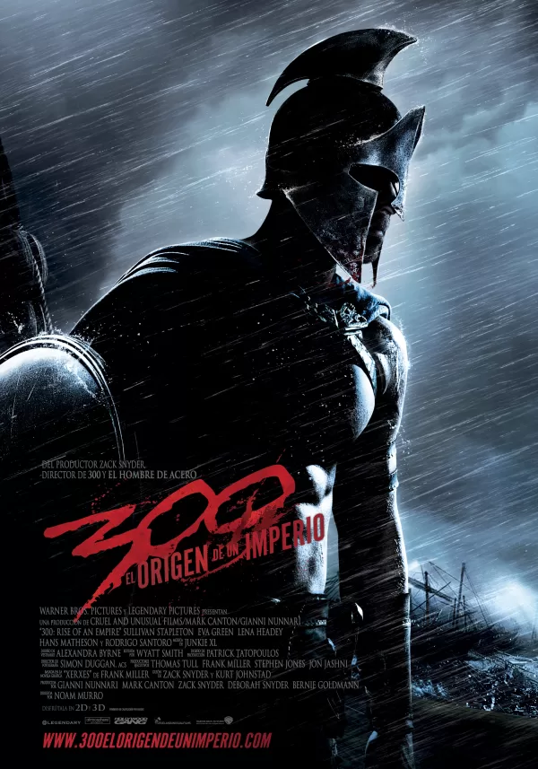 Poster de 300: El nacimiento de un imperio