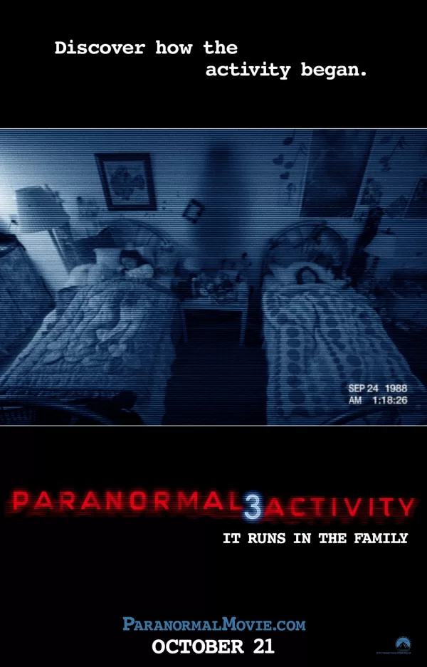 Poster de Actividad Paranormal 3