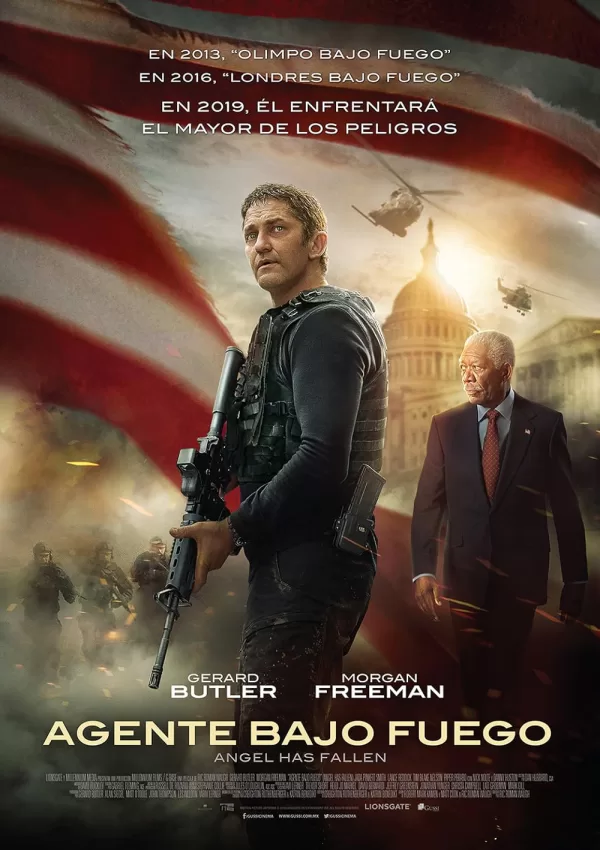 Poster de Agente bajo fuego