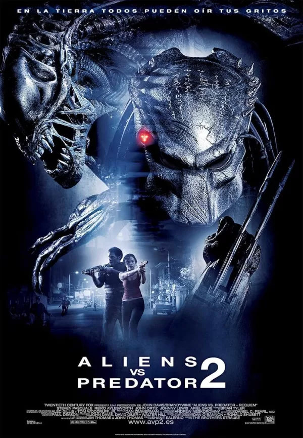 Poster de Aliens vs. Depredador 2