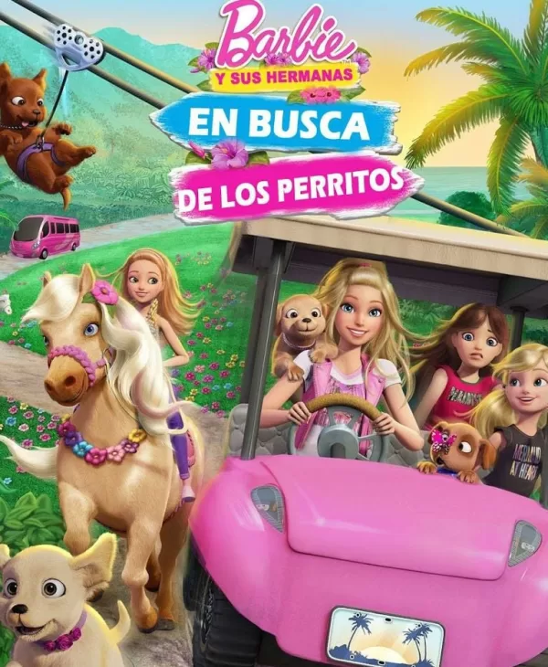 Poster de Barbie en busca de los perritos