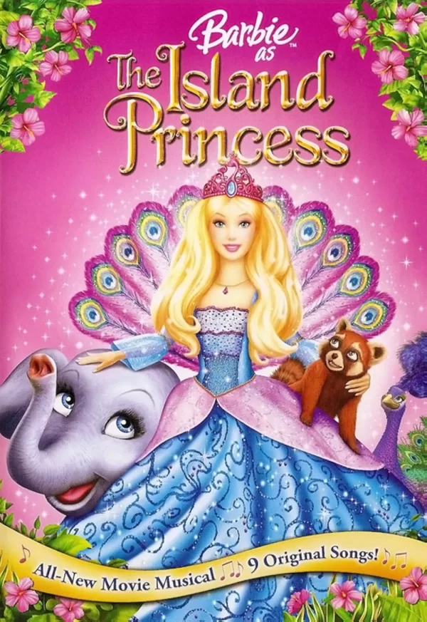 Poster de Barbie en La princesa de la isla