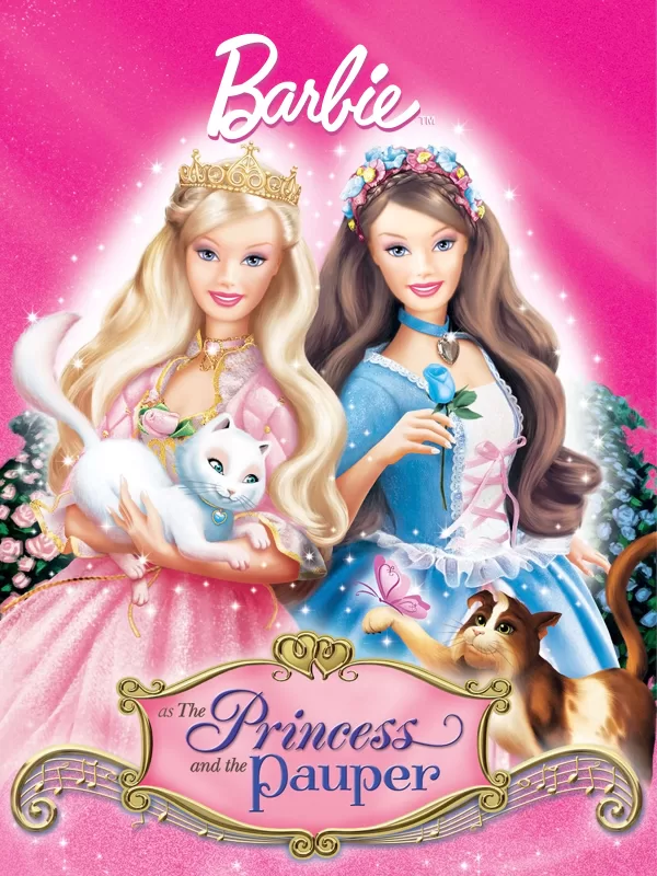 Poster de Barbie en La princesa y la plebeya