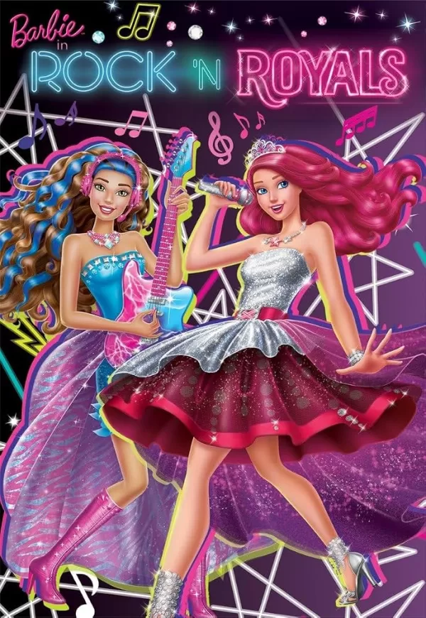 Poster de Barbie en Rock 'N Royals