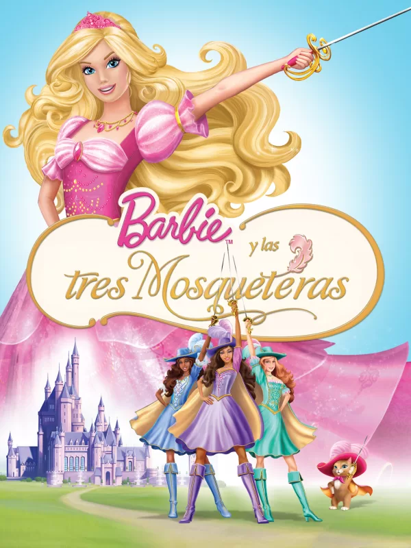 Poster de Barbie y las tres mosqueteras