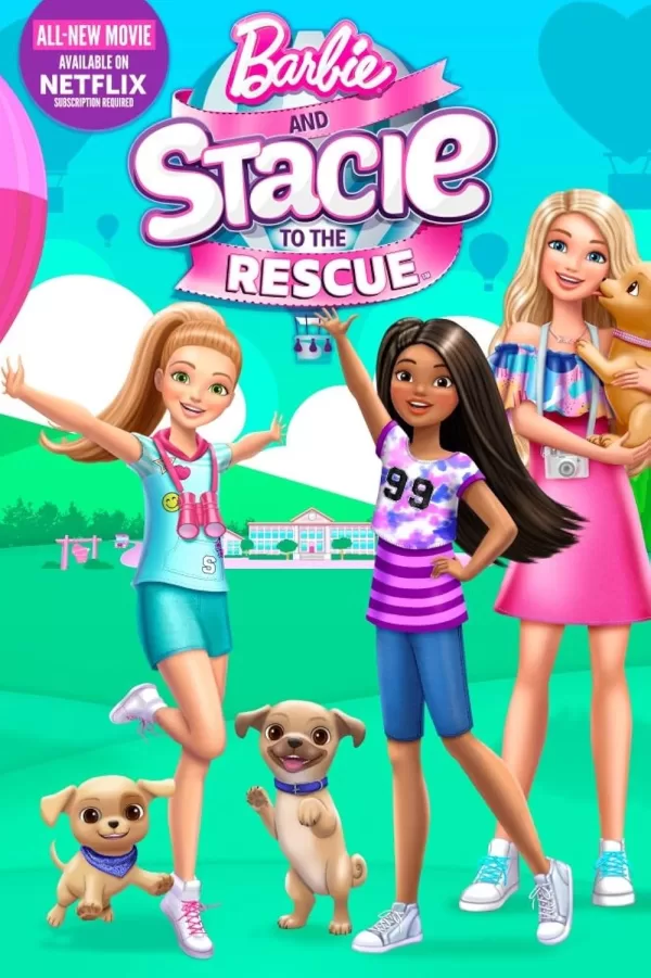 Poster de Barbie y Stacie al rescate