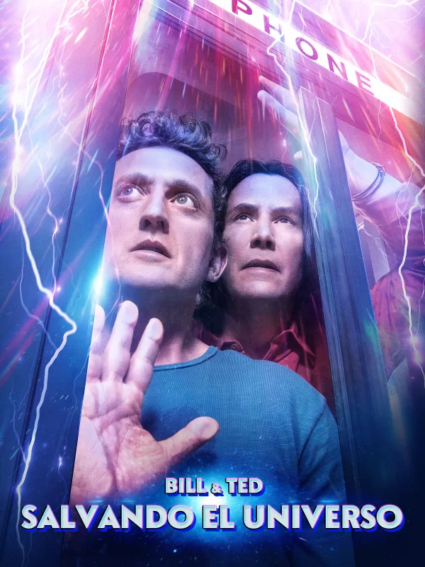 Poster de Bill y Ted salvando el universo