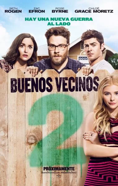 Poster de Buenos vecinos 2