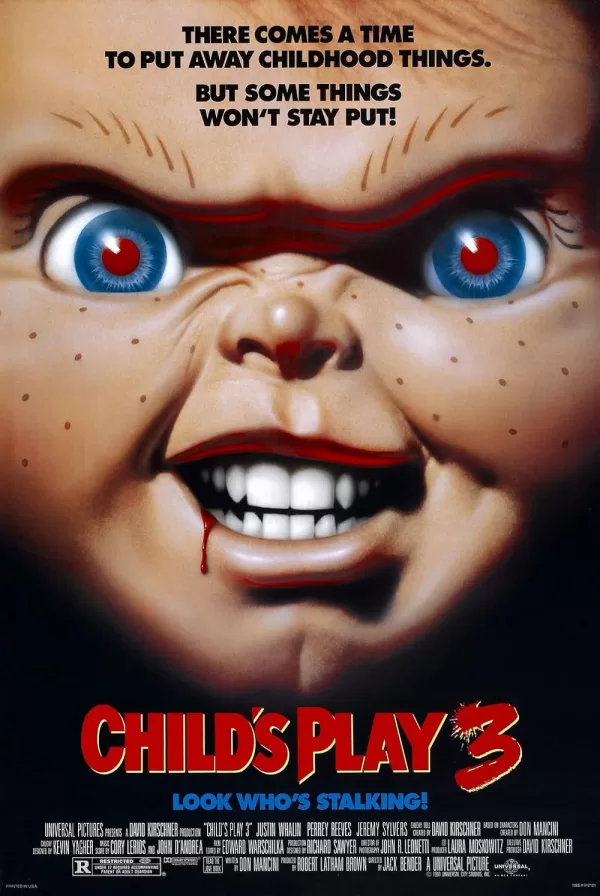 Poster de Chucky: el muñeco diabólico 3