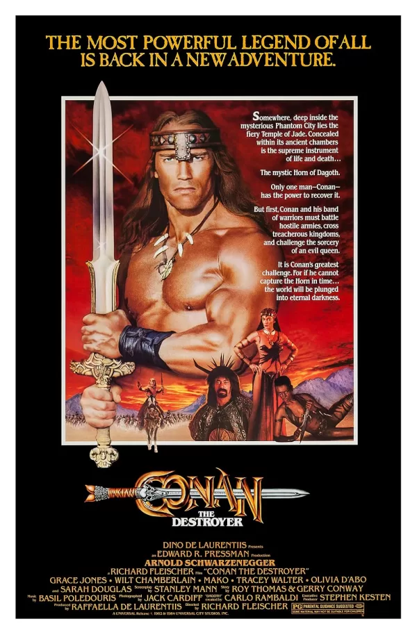 Poster de Conan el Destructor