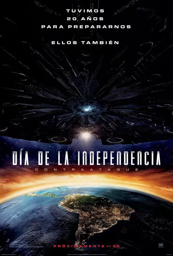 Poster de Día de la Independencia: Contraataque