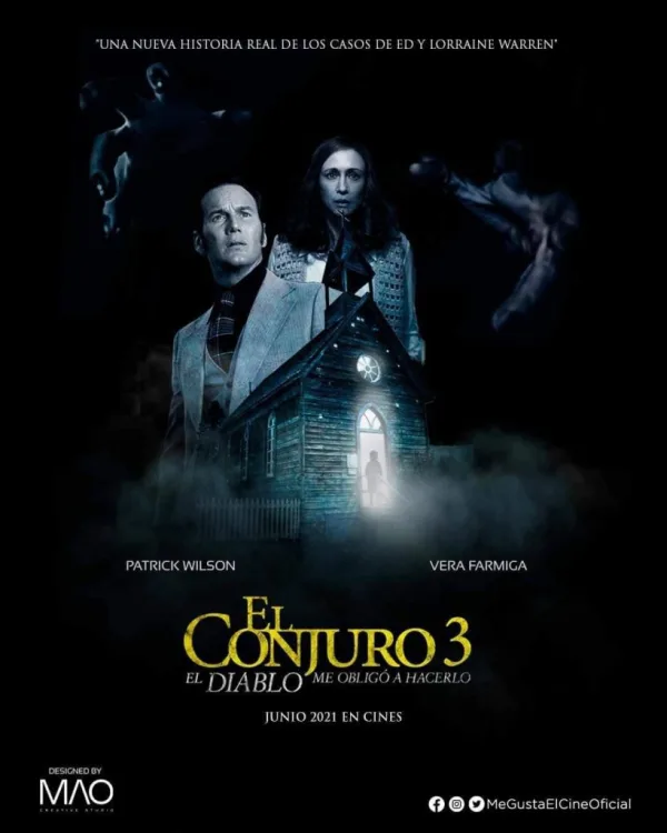 Poster de El conjuro 3: El diablo me obligó a hacerlo