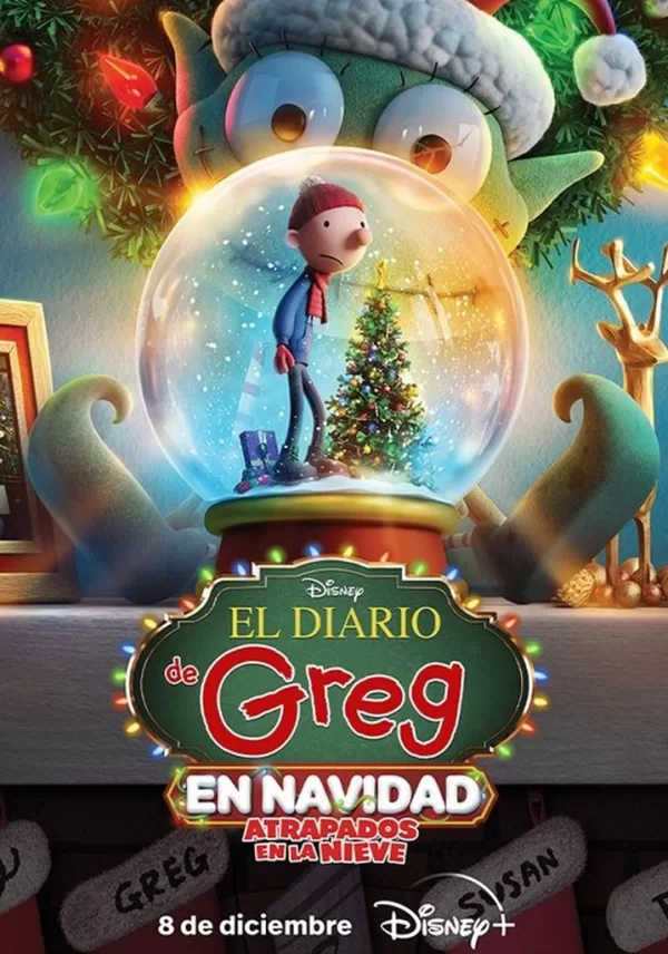 Poster de El diario de Greg en Navidad: Atrapados en la nieve