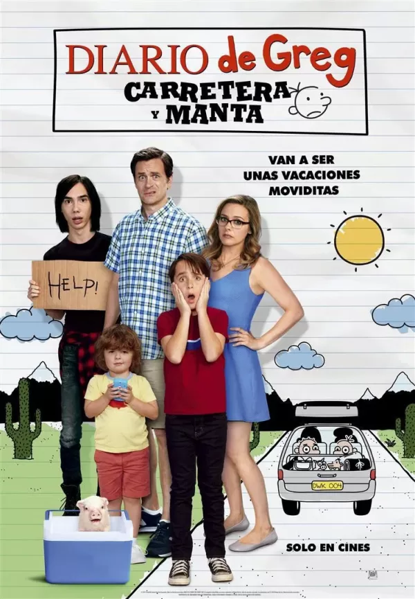 Poster de El diario de Greg: Un viaje de locos