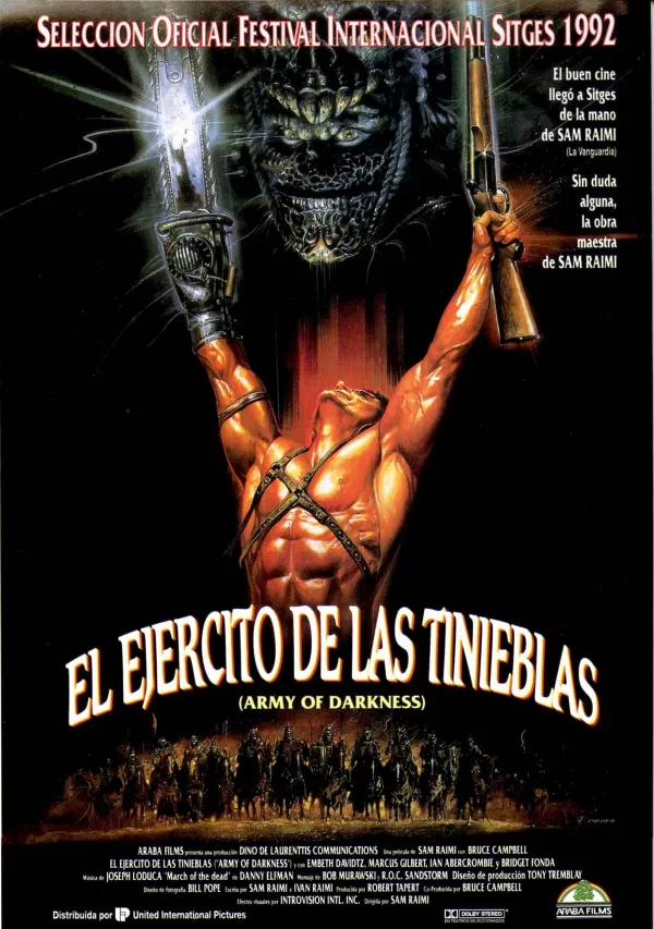 Poster de El ejército de las tinieblas