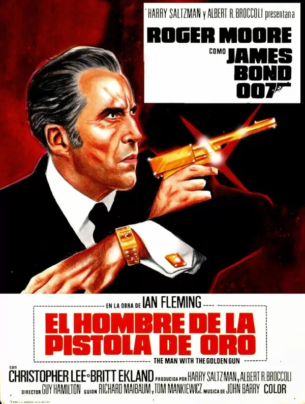 Poster de El hombre de la pistola de oro