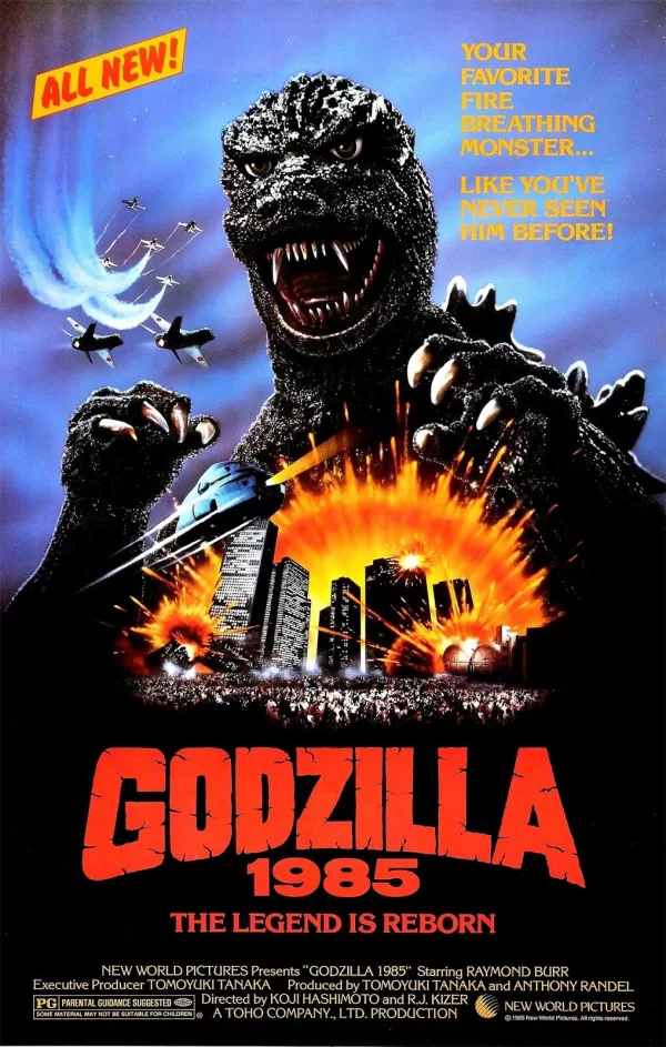 Poster de El regreso de Godzilla