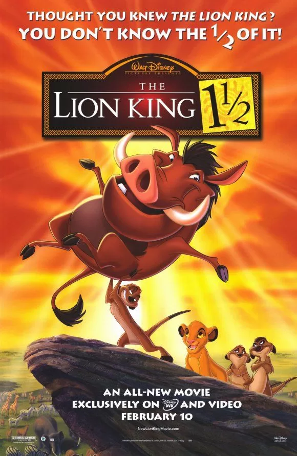 Poster de El Rey León 3: Hakuna Matata