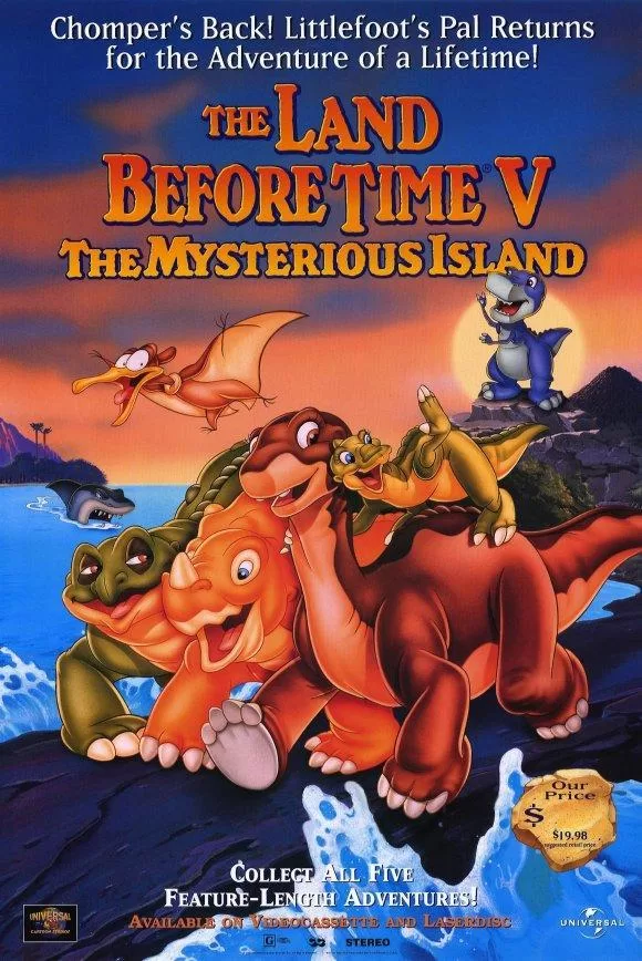 Poster de En busca del Valle Encantado 5: La isla misteriosa