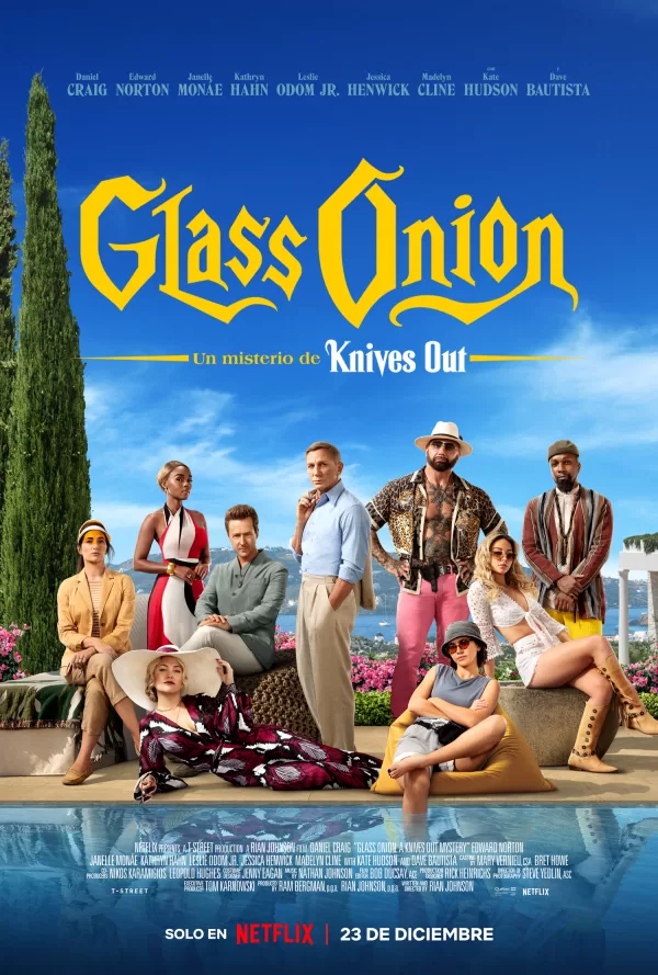 Poster de Glass Onion: A Knives Out Mystery