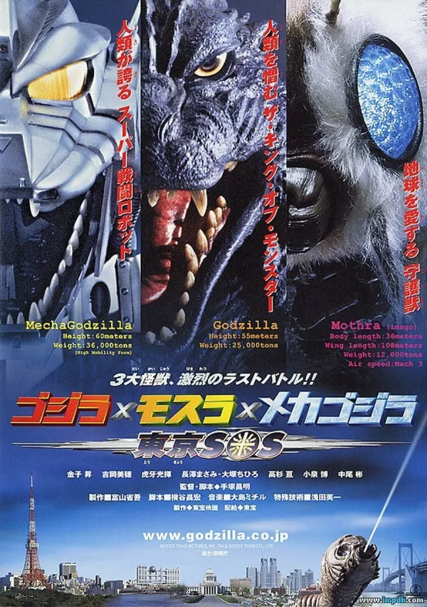 Poster de Godzilla: Tokyo S.O.S.