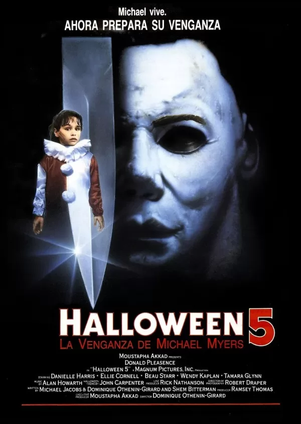 Poster de Halloween 5: La venganza de Michael Myers
