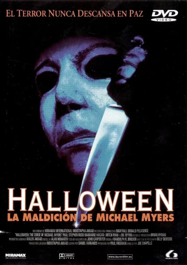 Poster de Halloween 6: La maldición de Michael Myers