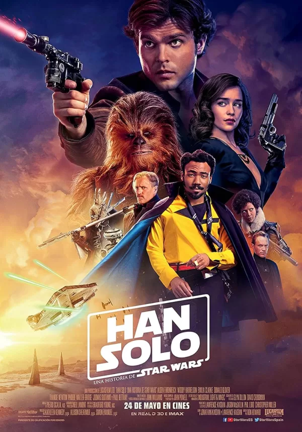 Poster de Han Solo: Una Historia de Star Wars