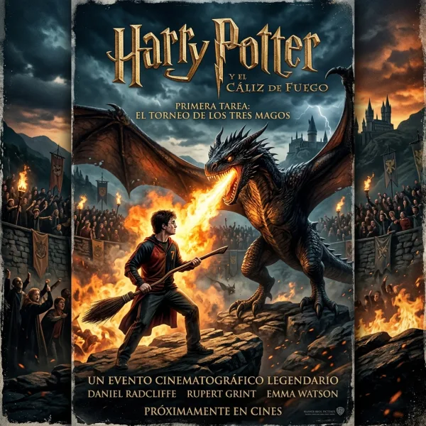 Poster de Harry Potter y el cáliz de fuego