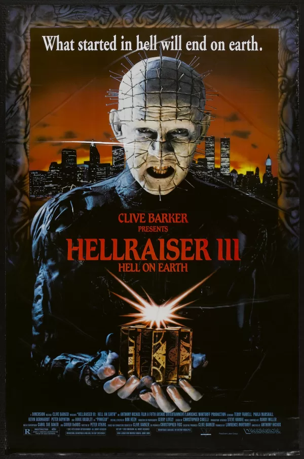 Poster de Hellraiser III: Infierno en la Tierra