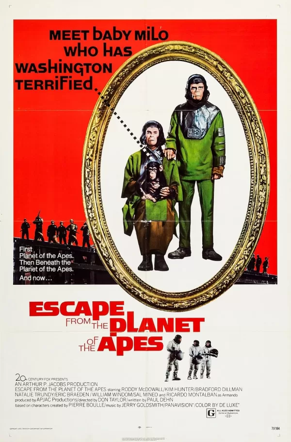 Poster de Huida del planeta de los simios