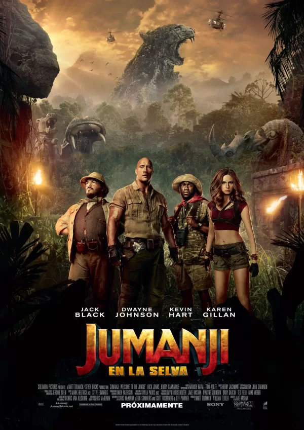 Poster de Jumanji: En la selva