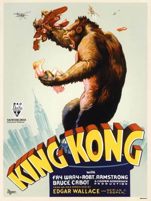 Poster de la saga King Kong: El mito original