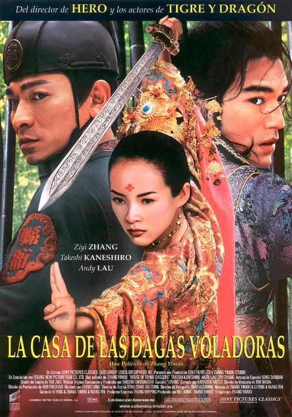 Poster de La casa de las dagas voladoras