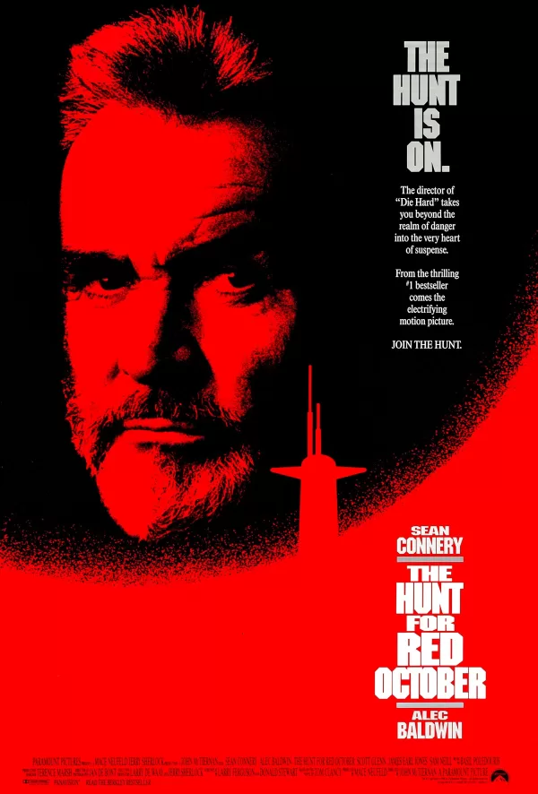 Poster de La caza del Octubre Rojo