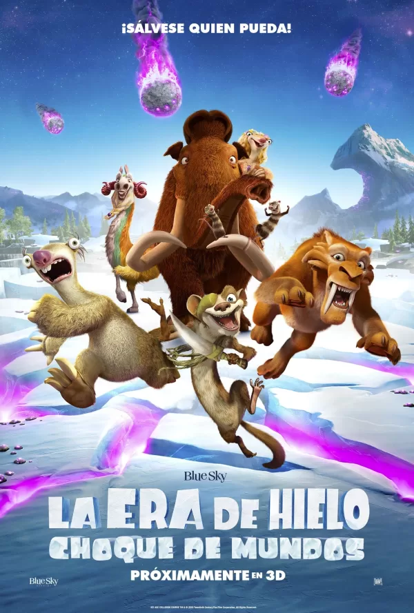 Poster de La era del hielo: choque de mundos