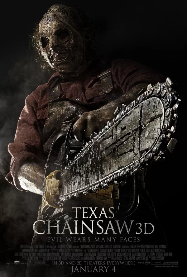 Poster de La masacre de Texas 3D