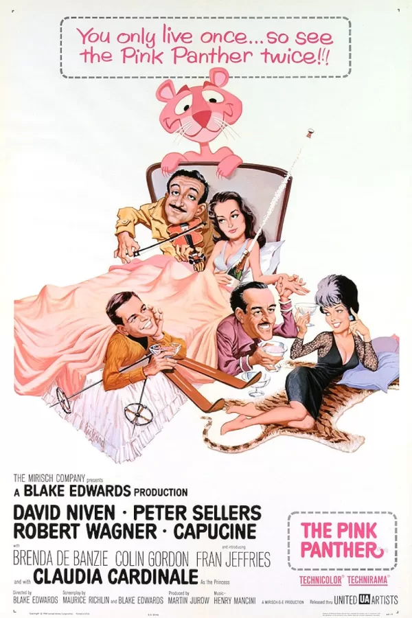 Portada de Saga La Pantera Rosa