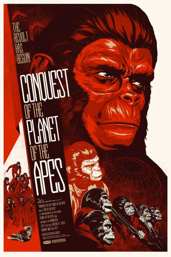 Poster de La Rebelión de los Simios