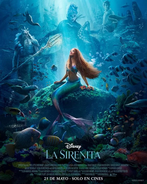 Poster de La sirenita live action