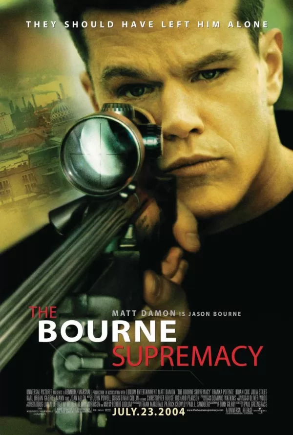 Poster de La supremacía Bourne