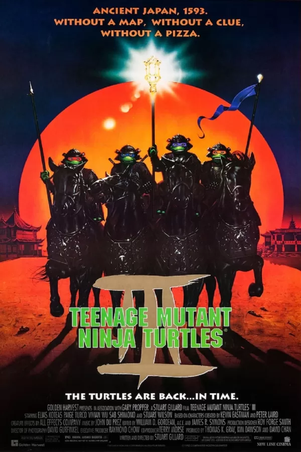 Poster de Las Tortugas Ninja III