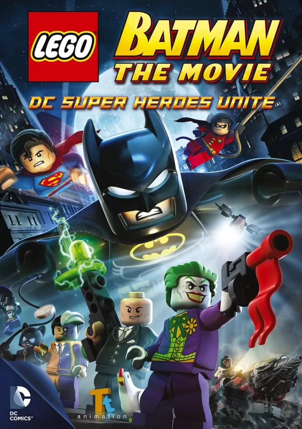 Portada de Saga Lego DC superhéroes