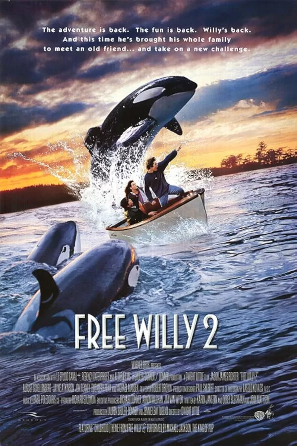 Poster de Liberen a Willy 2: La aventura continúa