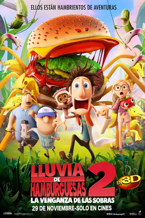 Poster de Lluvia de hamburguesas 2