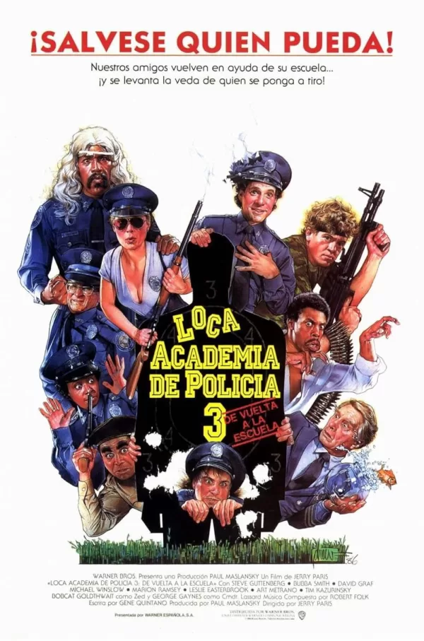 Poster de Locademia de Policía 3: De vuelta a la escuela