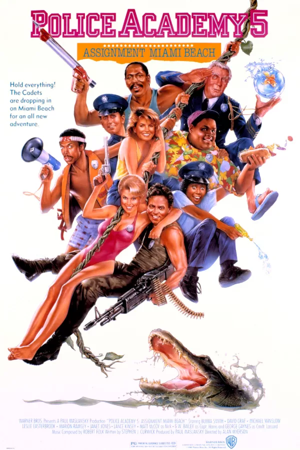 Poster de Locademia de Policía 5: Operación Miami Beach