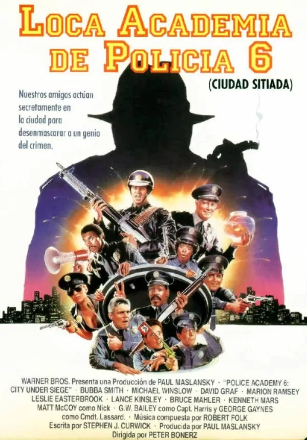 Poster de Locademia de Policía 6: Ciudad sitiada