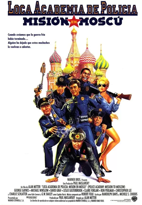 Poster de Locademia de Policía 7: Misión en Moscú