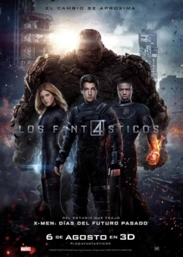 Poster de Los 4 fantásticos - Reboot